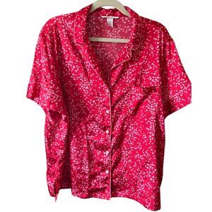 Victoria's Secret Satin Pajama Top XL